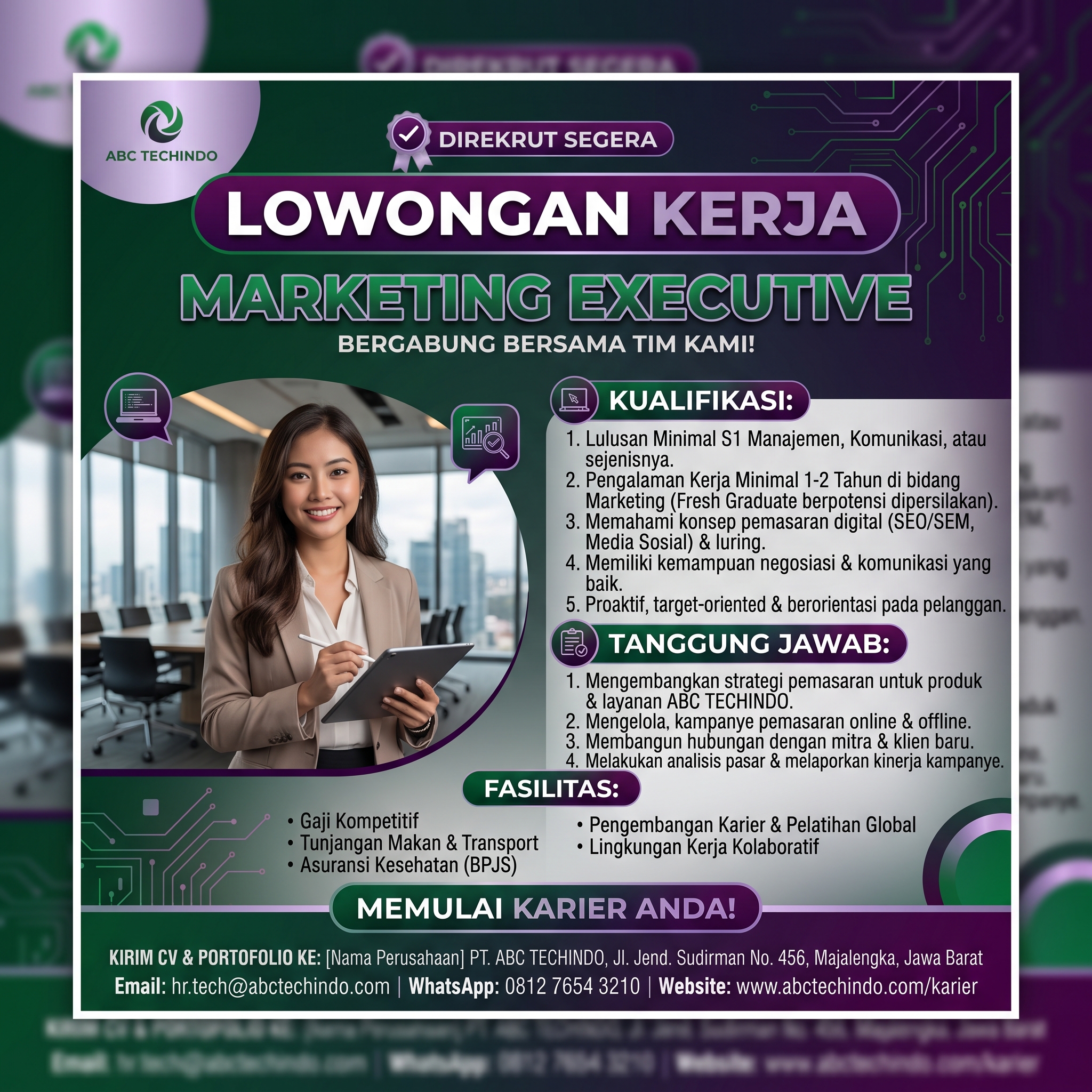 Banner Marketing Executive